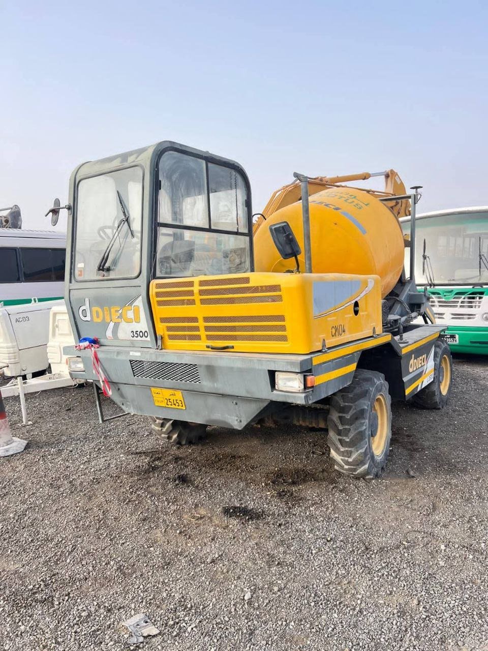 dieci Mixer for Sale in Hama, Dieci Mixer Model CM04 Year 2007 Located in Daraa, Heavy Equipment Market Syria