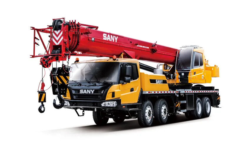 وكالة المعدات الصينية في سوريا, رافعة SANY STC500C5 مديل 2024 تواجد دمشق, سوق المعدات الثقيلة في سوريا