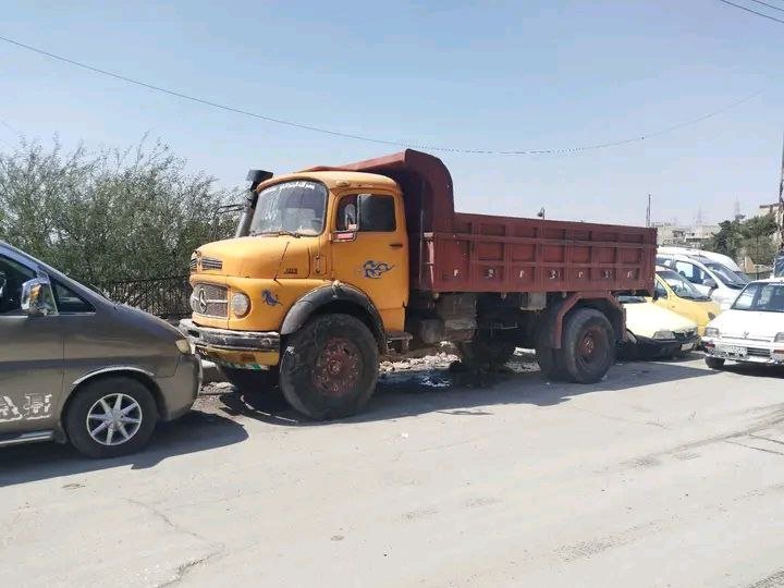 للبيع شاحنة قلاب مرسيدس في حلب, قلاب مرسيدس موديل 63 موتور 66 محور 420 تواجد حلب, سوق الشاحنات في سوريا