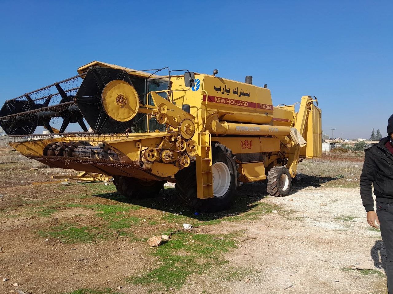 للبيع حصادة نيو هولاند في الرقة، هارفستر New Holland TX36 موديل 2019، تواجد الرقة، أفضل العروض على المعدات الزراعية الثقيلة