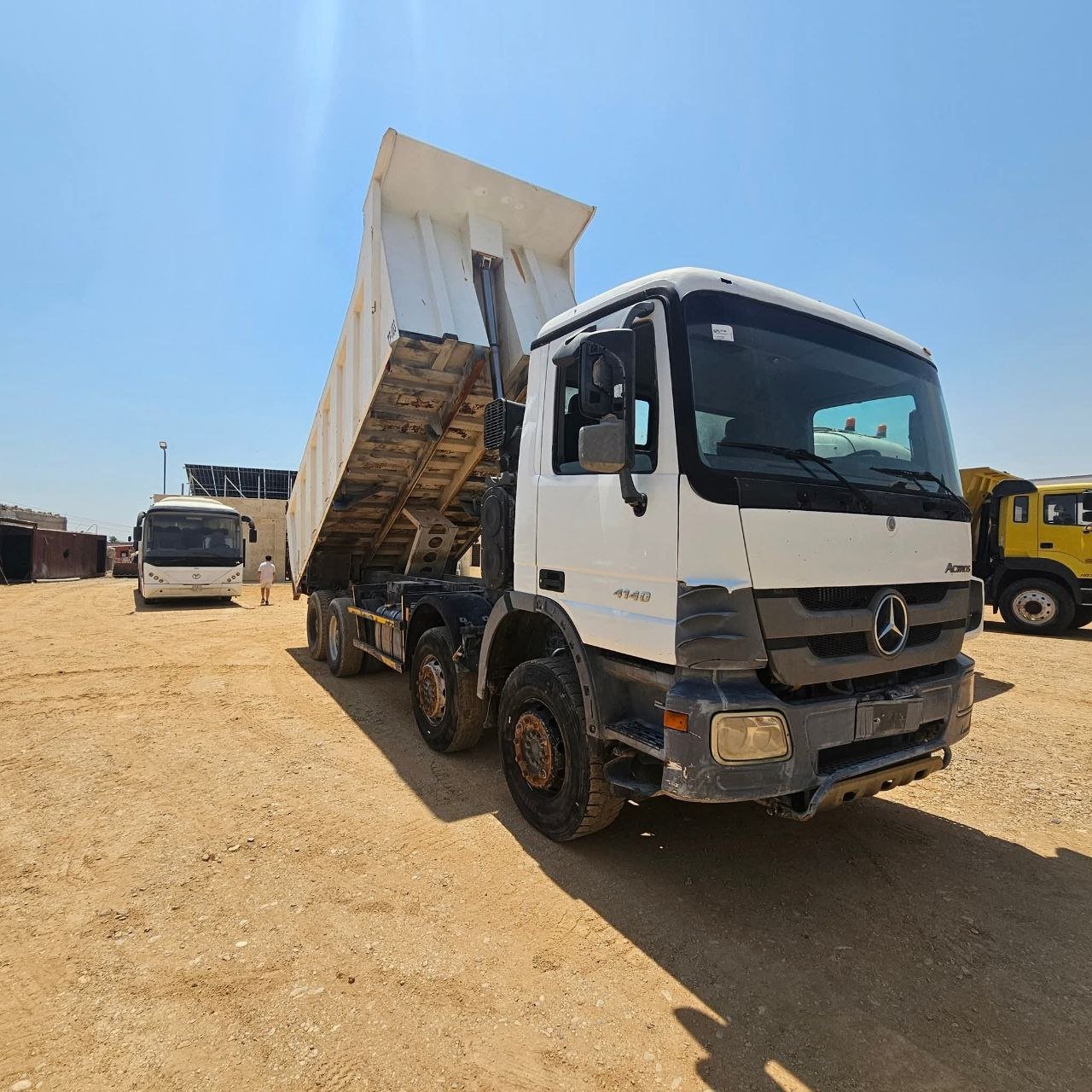 شاحنة قلاب مرسيدس للبيع في سوريا، مرسيدس أكتروس MB3 4041 موديل 2014 بحالة ممتازة، تواجد دمشق، أفضل عروض الشاحنات والمعدات الثقيلة