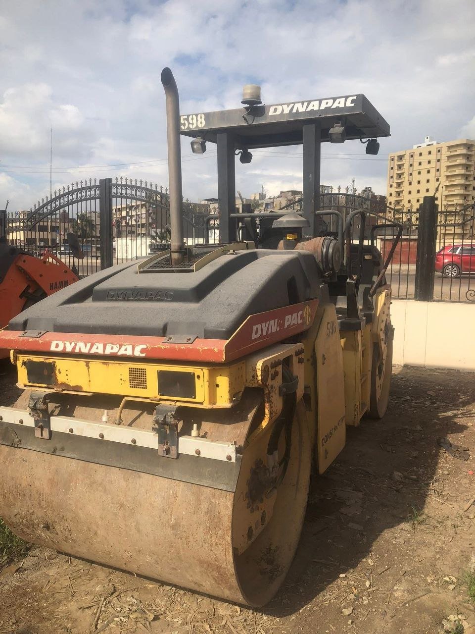 هراسة دينباك للبيع في مصر، دينباك CC222HF موديل 2006 تواجد البحيرة، افضل موقع لبيع المعدات الثقيلة في مصر