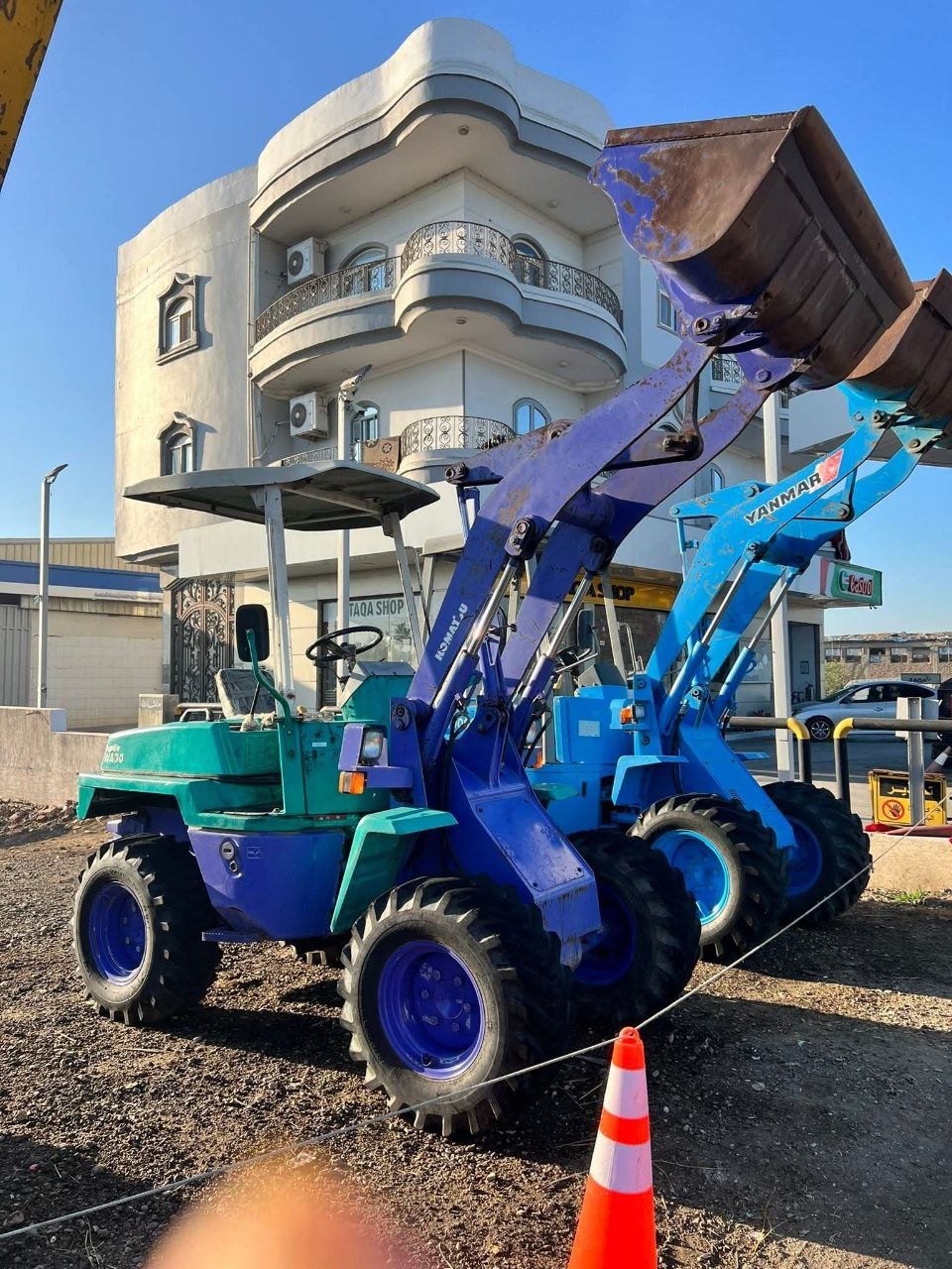 لودر كوماتسو للبيع في مصر، كوماتسو 30 موديل 1980 تواجد المنصورة، افضل موقع لبيع المعدات الثقيلة في مصر