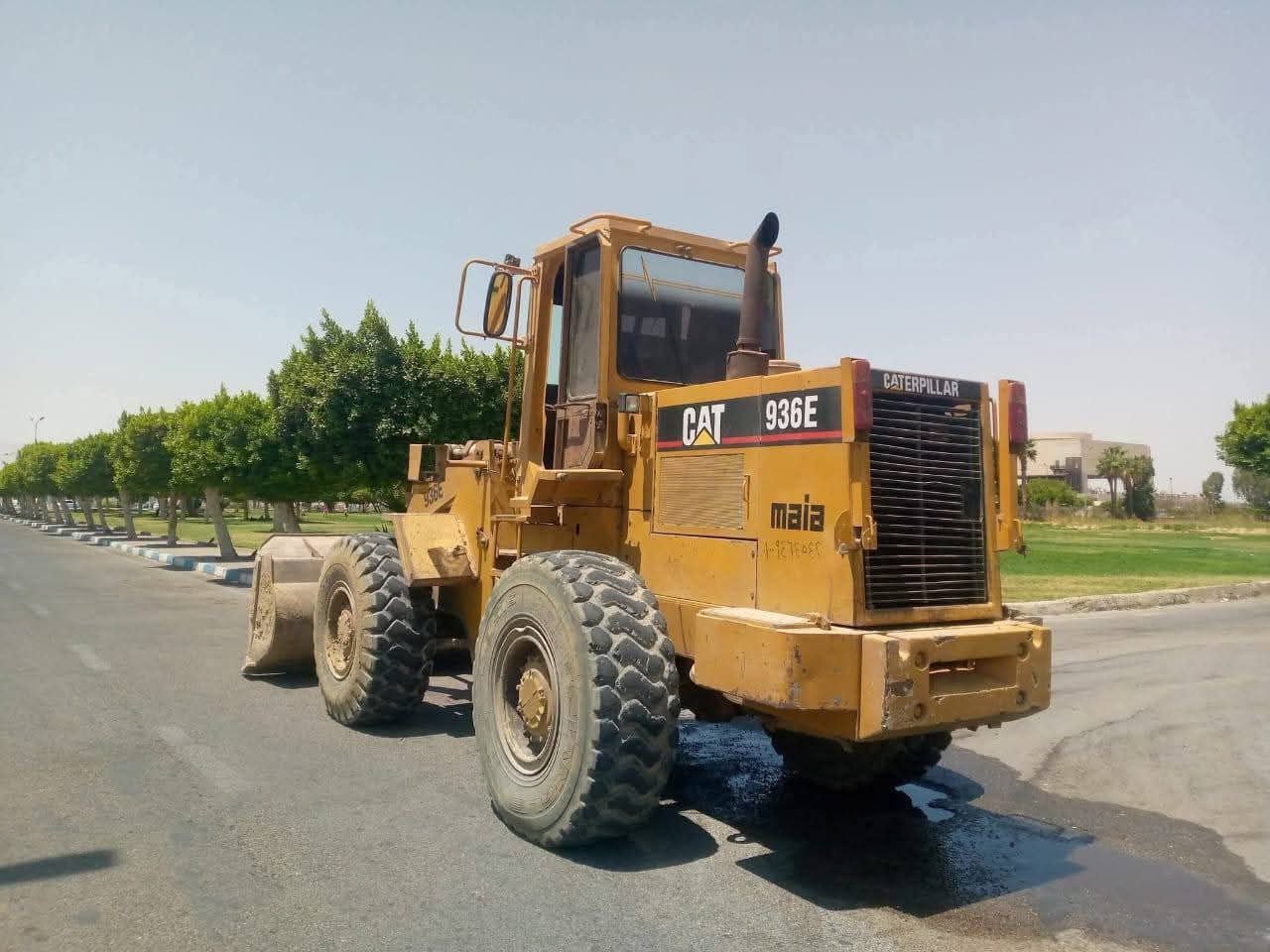 لودر كاتيربلر للبيع في مصر، كاتيربلر 936E موديل 1990 تواجد الجيزة، افضل موقع لبيع المعدات الثقيلة في مصر