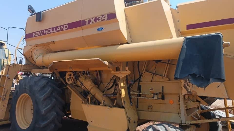 حصادة نيوهولاند للبيع في مصر، نيوهولاند tx34 موديل 1989 تواجد الجيزة، افضل موقع لبيع المعدات الثقيلة في مصر
