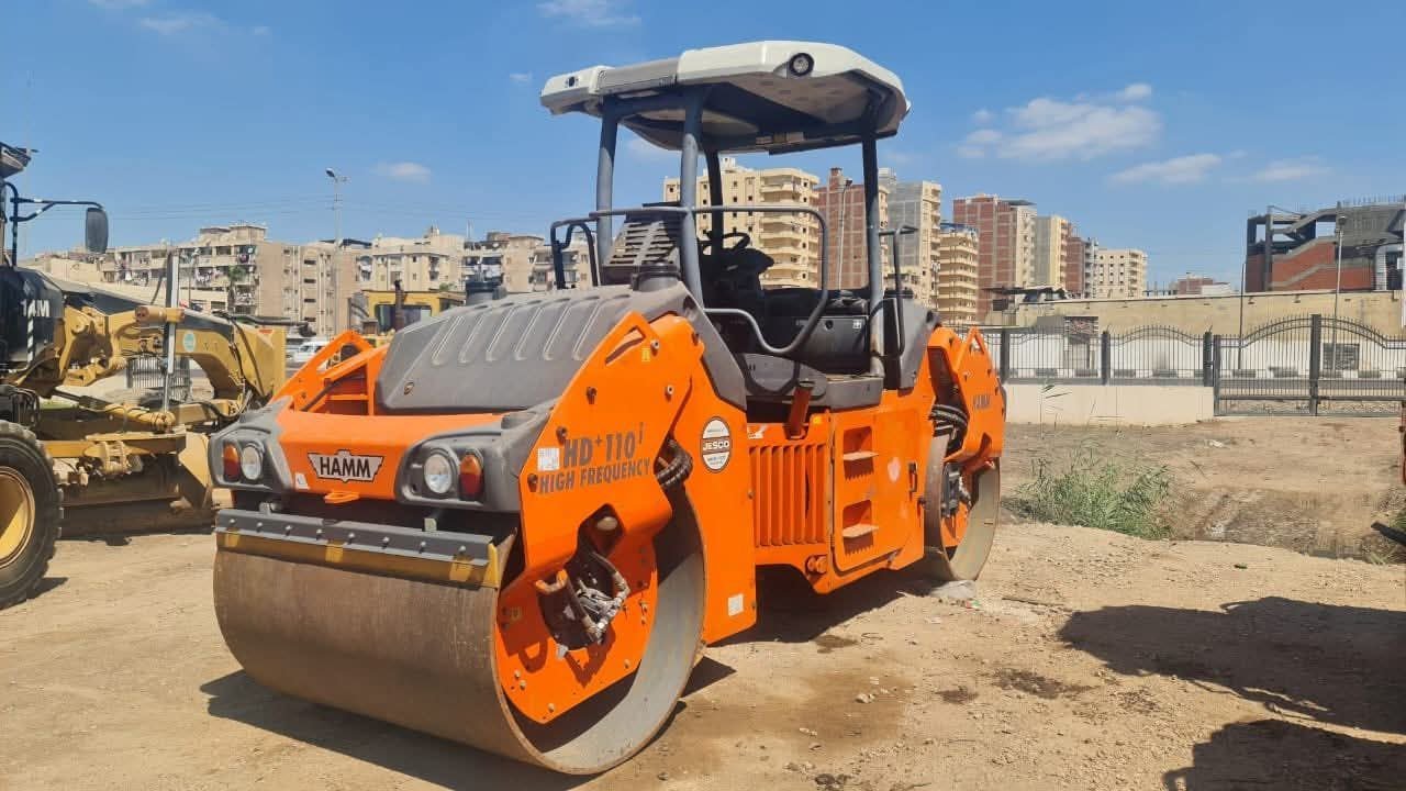 HAMM roller for sale in Beheira, HAMM 110 model 2015 available in Beheira, the best site for selling trucks and heavy equipment in Egypt