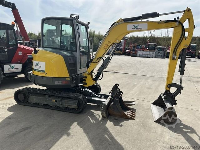 Neuson excavator for sale, Neuson EZ36 model 2024, imported from Europe, the best site for selling trucks and heavy equipment in Egypt