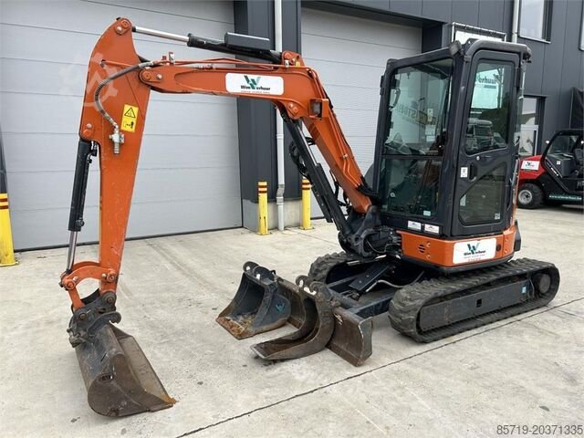 Hitachi excavator for sale, Hitachi ZX33U-6 model 2023 imported from Europe, the best site for selling trucks and heavy equipment in Egypt