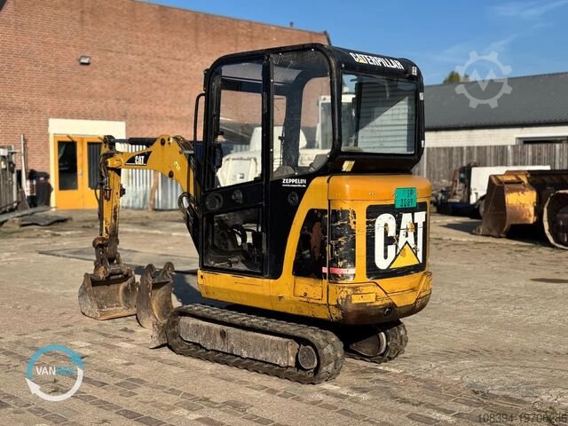 Caterpillar excavator for sale, Caterpillar 301.6C, 2006 model, imported from Europe. The best site for selling trucks and heavy equipment in Egypt.