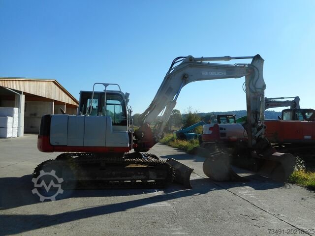 Takeuchi excavator for sale, Takeuchi TB 1140 model 2007, imported from Europe, the best site for selling trucks and heavy equipment in Egypt