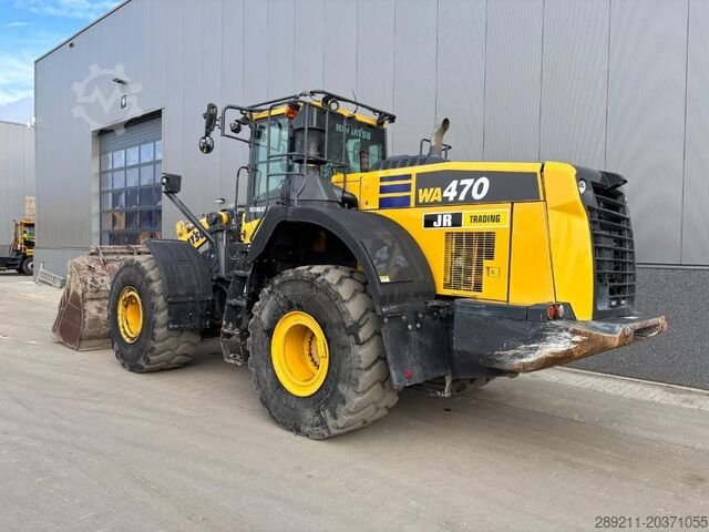 Komatsu loader for sale, Komatsu WA 470-8 model 2017, imported from China, the best site for selling trucks and heavy equipment in Egypt