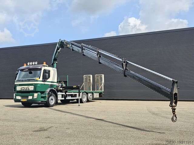 Volvo crane for sale, Volvo FE320 model 2007 imported from Europe, the best site for selling trucks and heavy equipment in Egypt