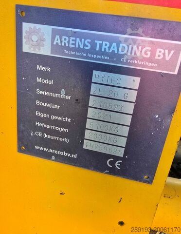 لودر HYTECH للبيع,  HYTECH Zl20 موديل 2021 استيراد من الصين, أفضل موقع لبيع الشاحنات والمعدات الثقيلة في مصر