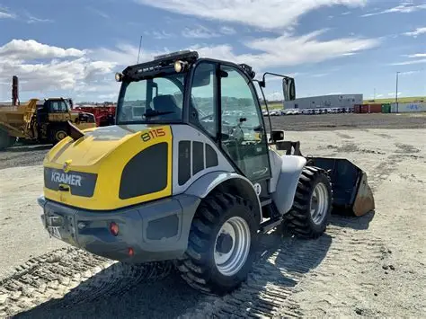 Kramer loader for sale, Kramer 8115 model 2023 imported from China, the best site for selling trucks and heavy equipment in Egypt