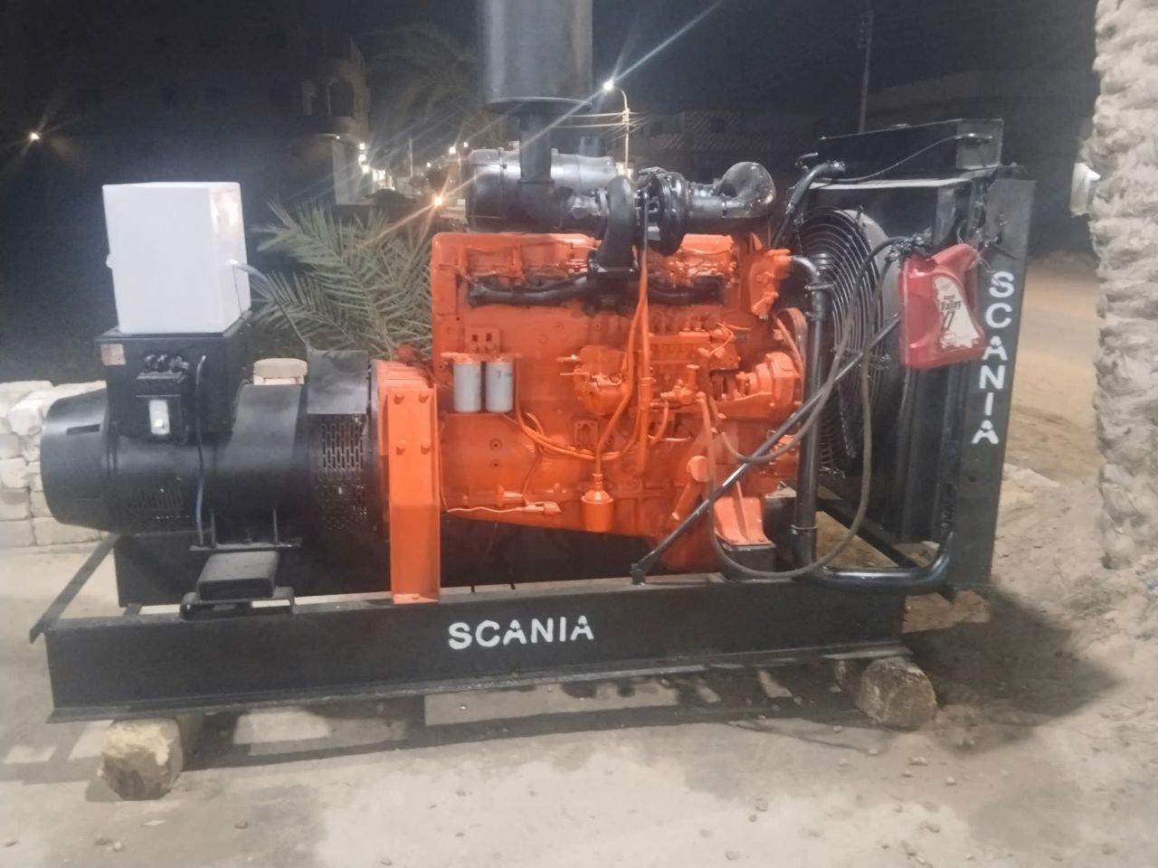 مولد سكانيا للبيع في الجيزة,  سكانيا 140 موديل 2004 تواجد الجيزة, أفضل موقع لبيع الشاحنات والمعدات الثقيلة في مصر