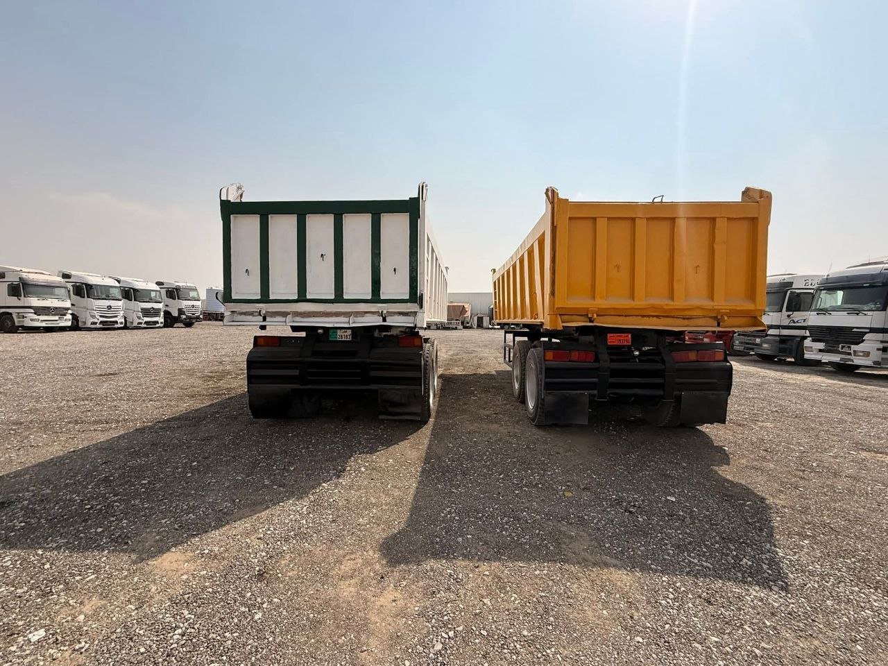 Semi trailer for sale in Mansoura, Semi 140 model 2002 located in Mansoura, the best site for selling trucks and heavy equipment in Egypt