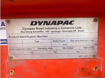 Dynapac roller for sale in Giza, Dynapac CP224 model 2013 located in Giza, the best site for selling trucks and heavy equipment in Egypt
