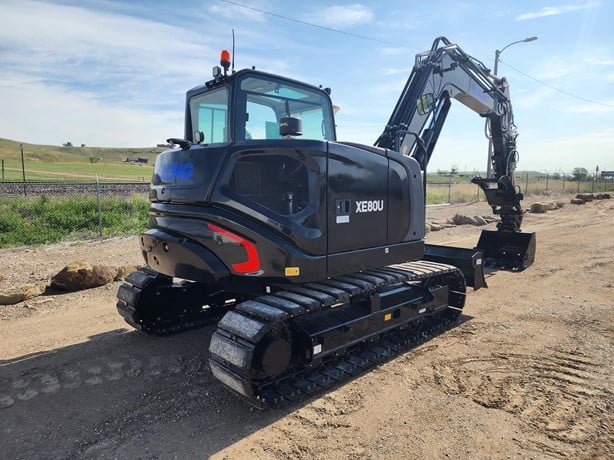 XCMGT Excavator for sale in Cairo, XCMGT XE80U model 2022, located in Cairo. The best site for selling trucks and heavy equipment in Egypt.