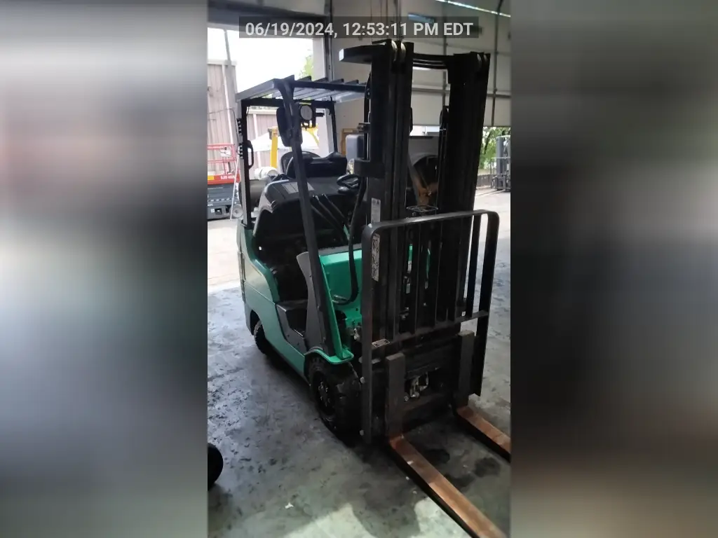 Mitsubishi forklifts for sale in Mansoura, Mitsubishi FGC18Ns model 2022 available in Mansoura, the best site for selling trucks and heavy equipment in Egypt
