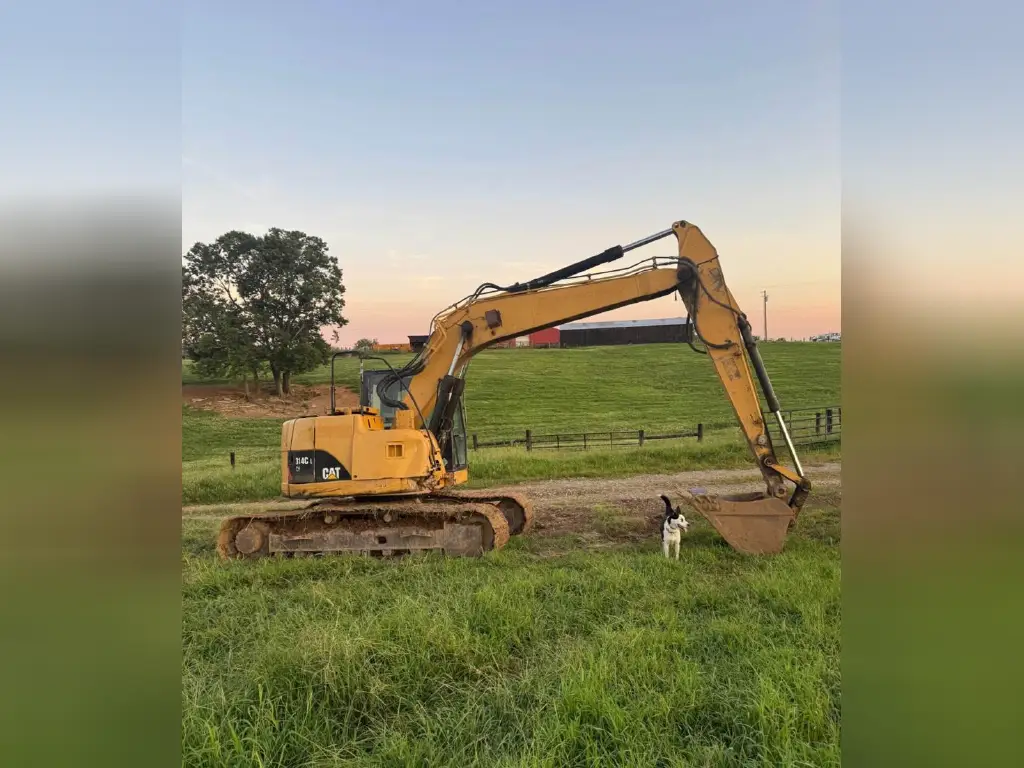 CATERPILLAR excavator for sale in Giza, CATERPILLAR 314C, 2020 model, located in Giza, the best site for selling trucks and heavy equipment in Egypt