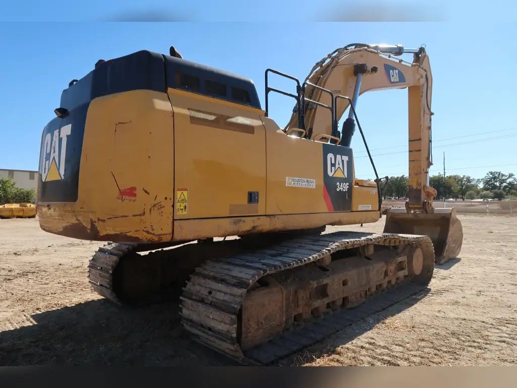 CATERPILLAR excavator for sale in Cairo, CATERPILLAR 349FLs model 2018, located in Cairo, the best site for selling trucks and heavy equipment in Egypt