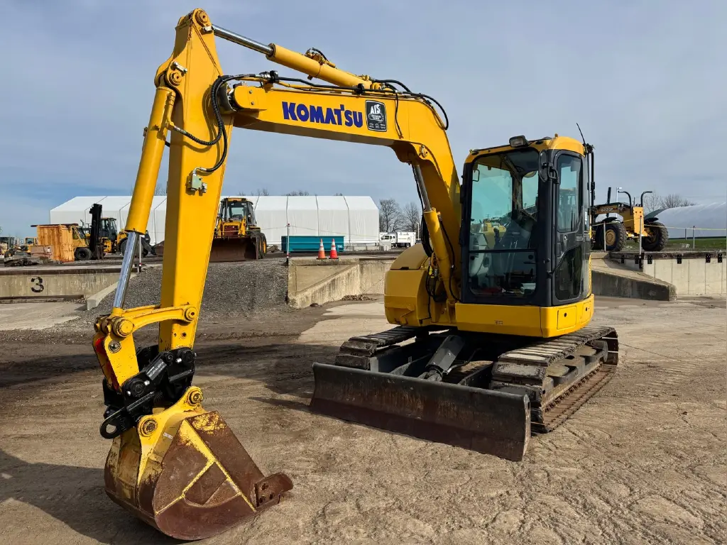 Komatsu excavator for sale in Assiut, Komatsu PC78US model 2018 located in Assiut, the best site for selling trucks and heavy equipment in Egypt