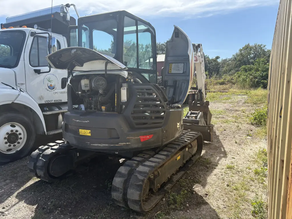 BOBCAT Excavator for sale in Cairo, BOBCAT E50s model 2020, located in Cairo. The best site for selling trucks and heavy equipment in Egypt.