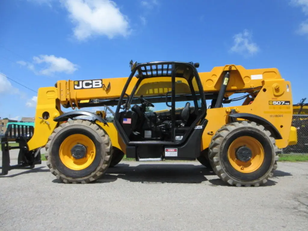 رافعة تلسكوبية JCB للبيع في القاهرة, JCB 507 موديل 2015 تواجد القاهرة, أفضل موقع لبيع الشاحنات والمعدات الثقيلة في مصر